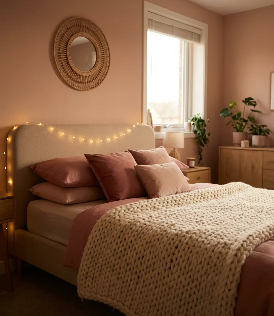 Cozy Pink Bedroom for Teens 1