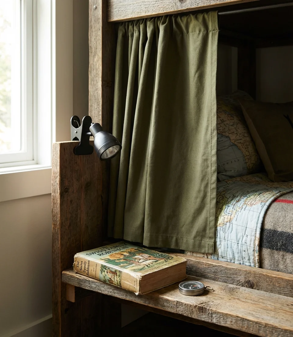 Cute Shared Boys Room with Bunk Beds and a Theme 2