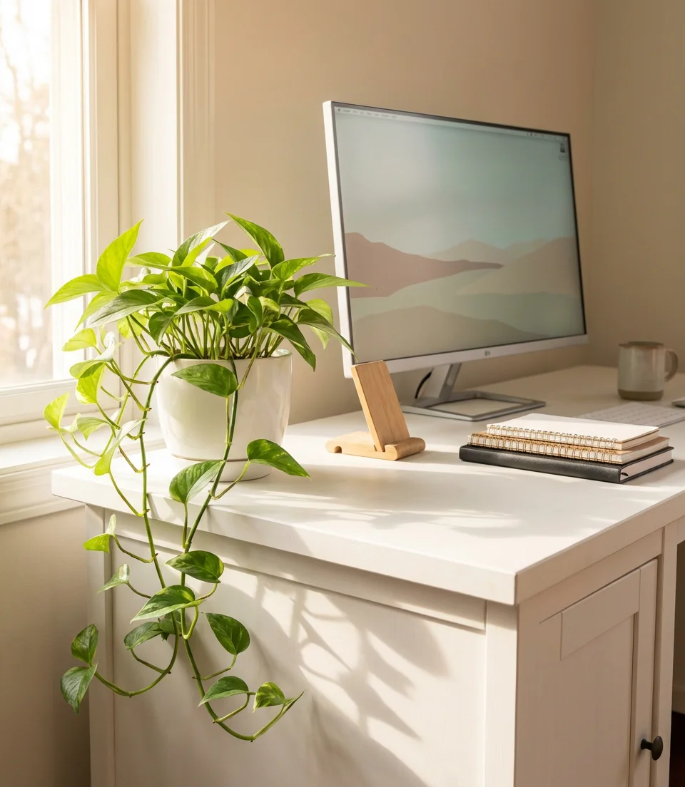 Desk Plants That Earn Their Spot 1