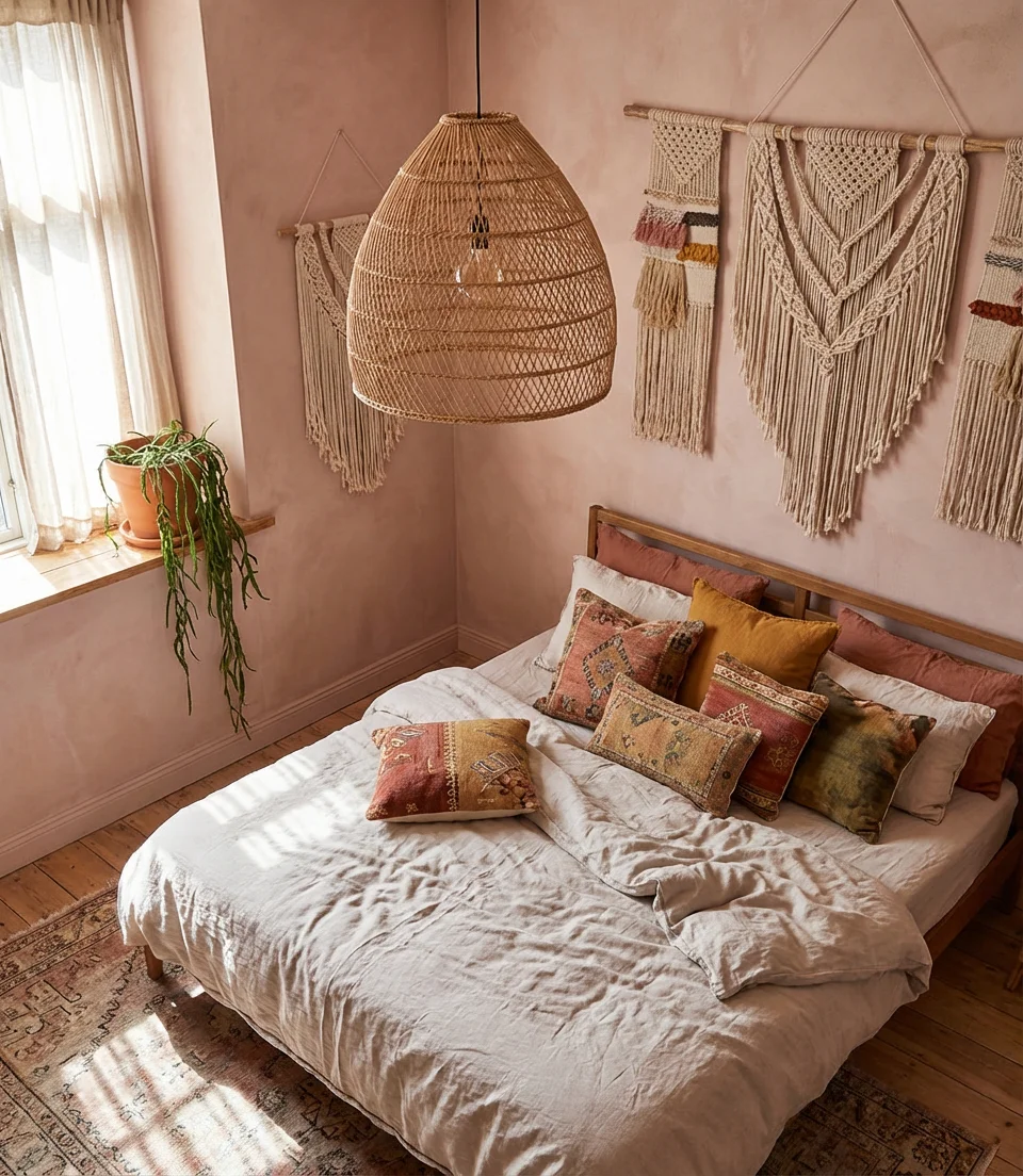 Dusty Pink Bohemian Sanctuary 2