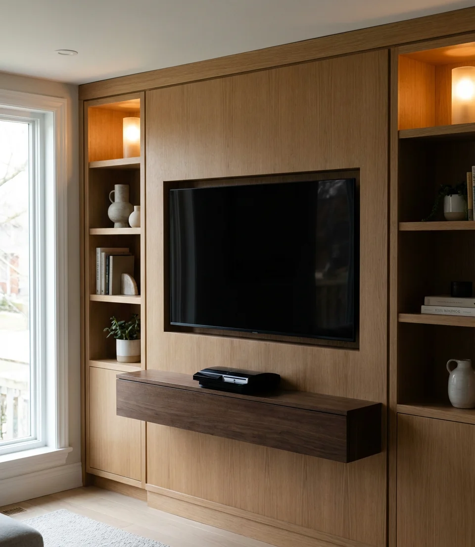 Entertainment Center Gaming Wall 2