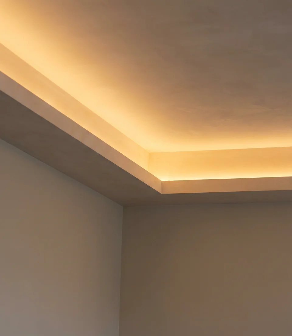 False Ceiling With Recessed Lighting 2
