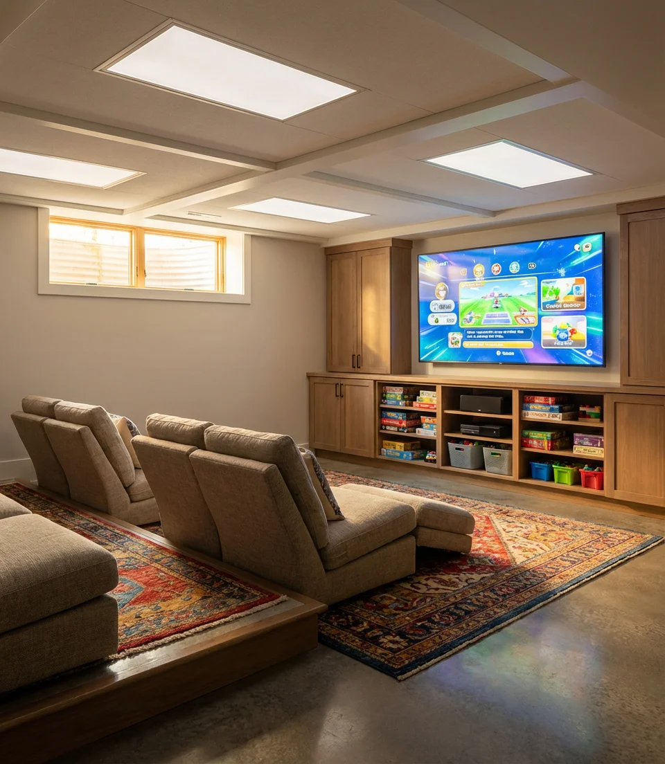 Family Game Room That Works for Everyone 2