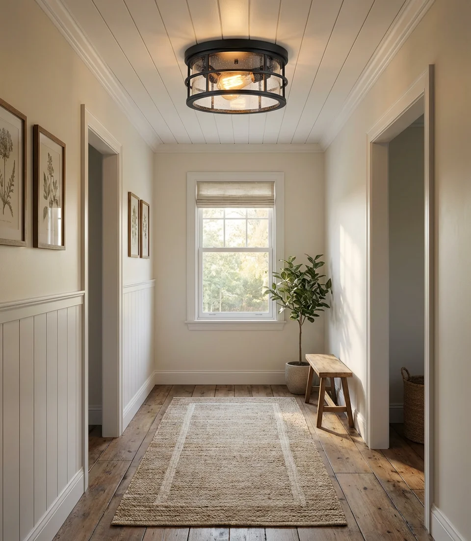 Flush Ceiling Lights for Modern Farmhouse Style 1