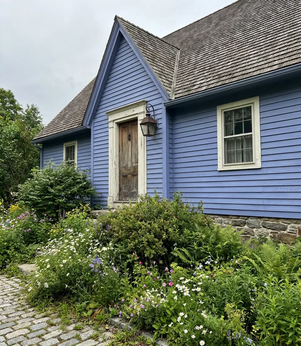 French Country Blue With Stone Accents 2