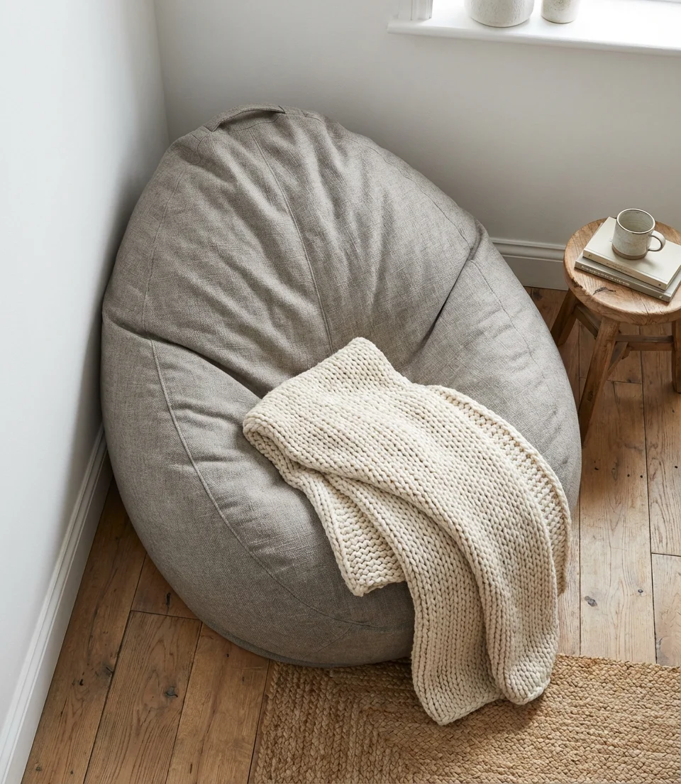 Giant Oversized Bean Bag for Family Living Rooms 2