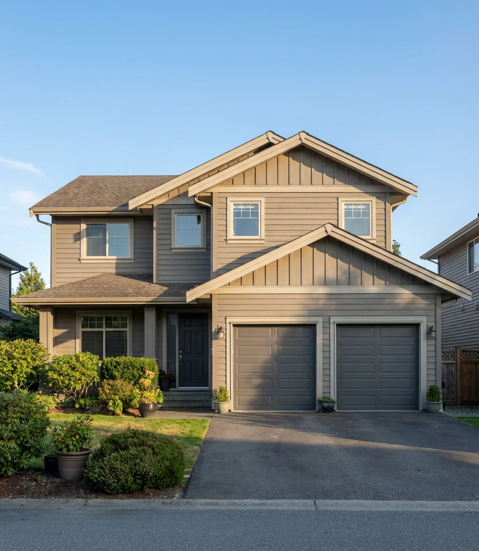 Greige Palette for a Modern Suburban Home 1