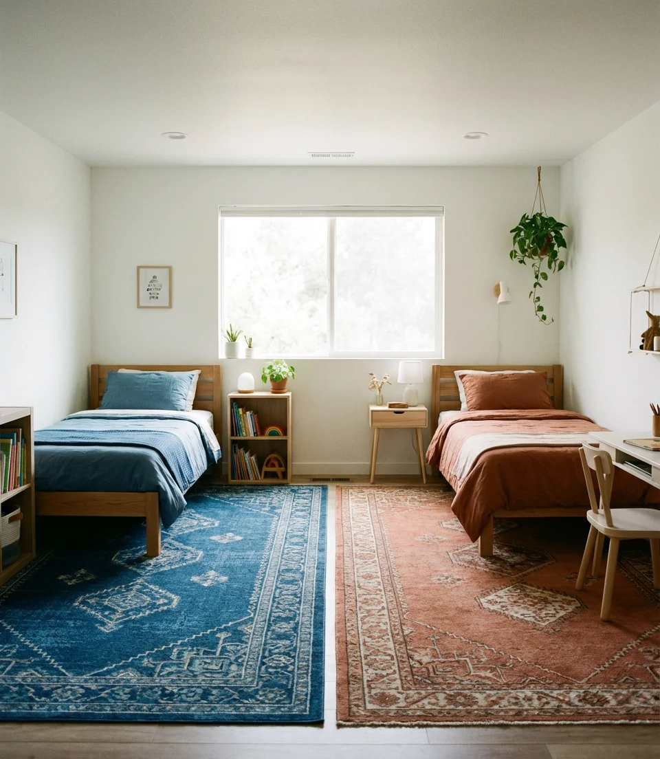 How to Split a Room Visually Without a Wall 1