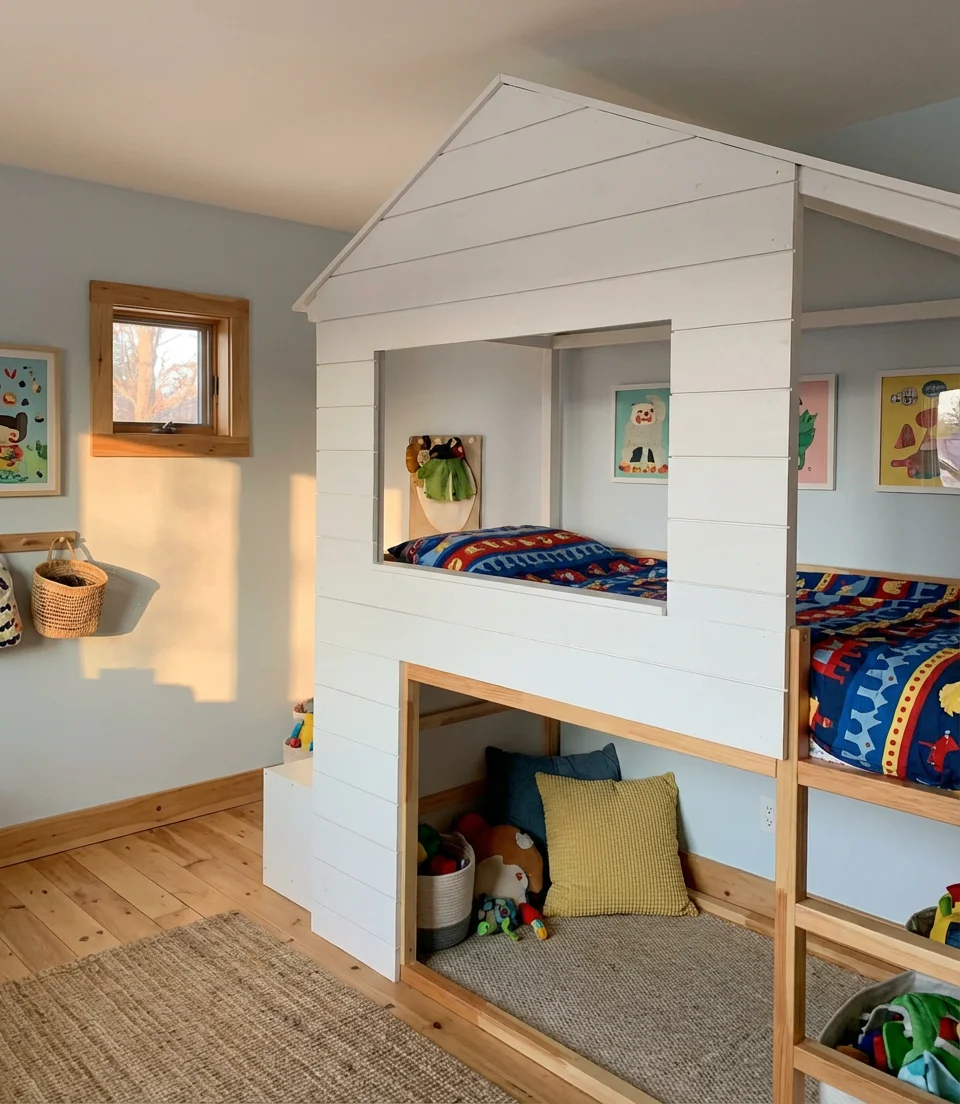 IKEA Bunk Bed Hacks for Budget Renovations 1