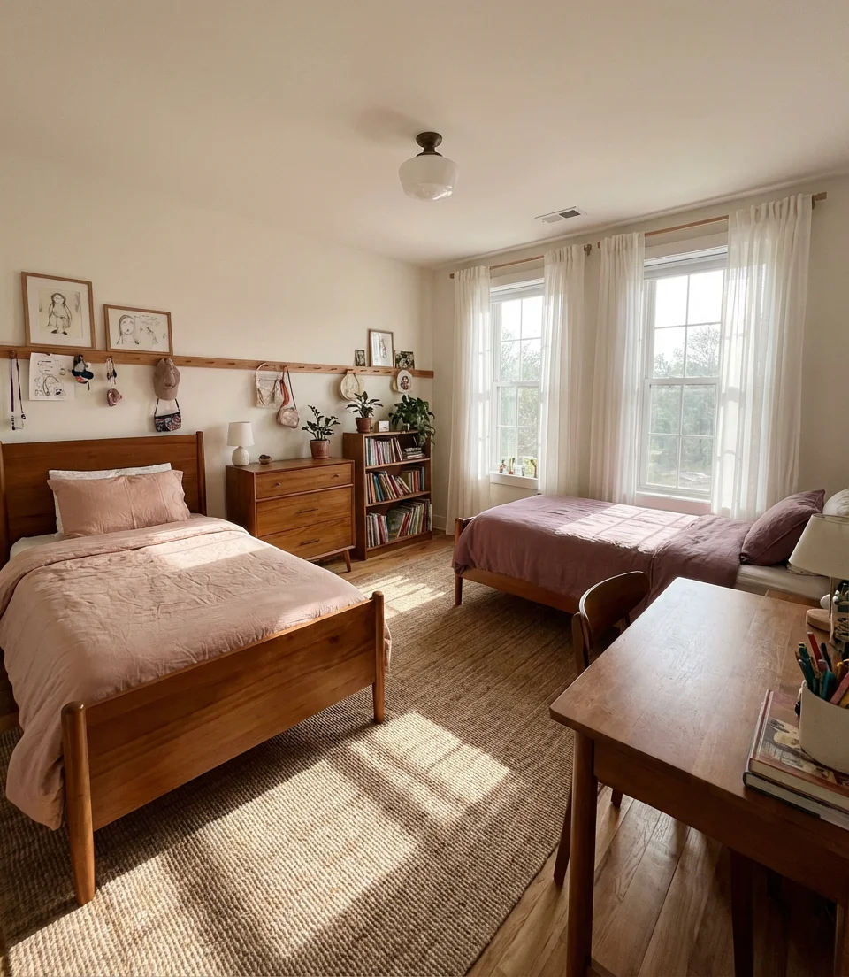 Ideas for Sisters Sharing a Small Space 2