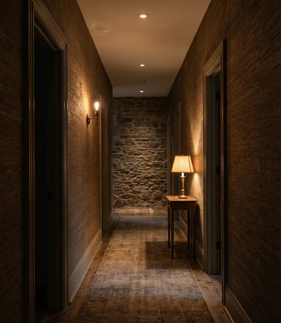 Ideas for Wall Lights in a Dark Corridor 2