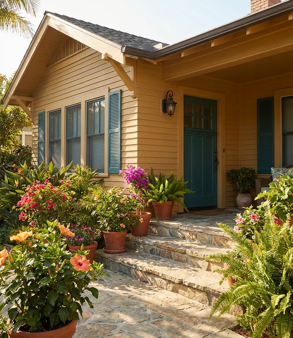 India-Inspired Ochre and Deep Teal Accents 1