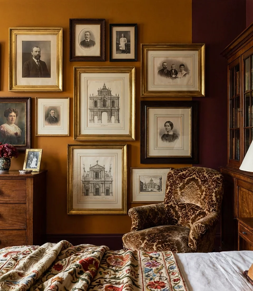 Indian Inspired Bedroom Decor Wall 1