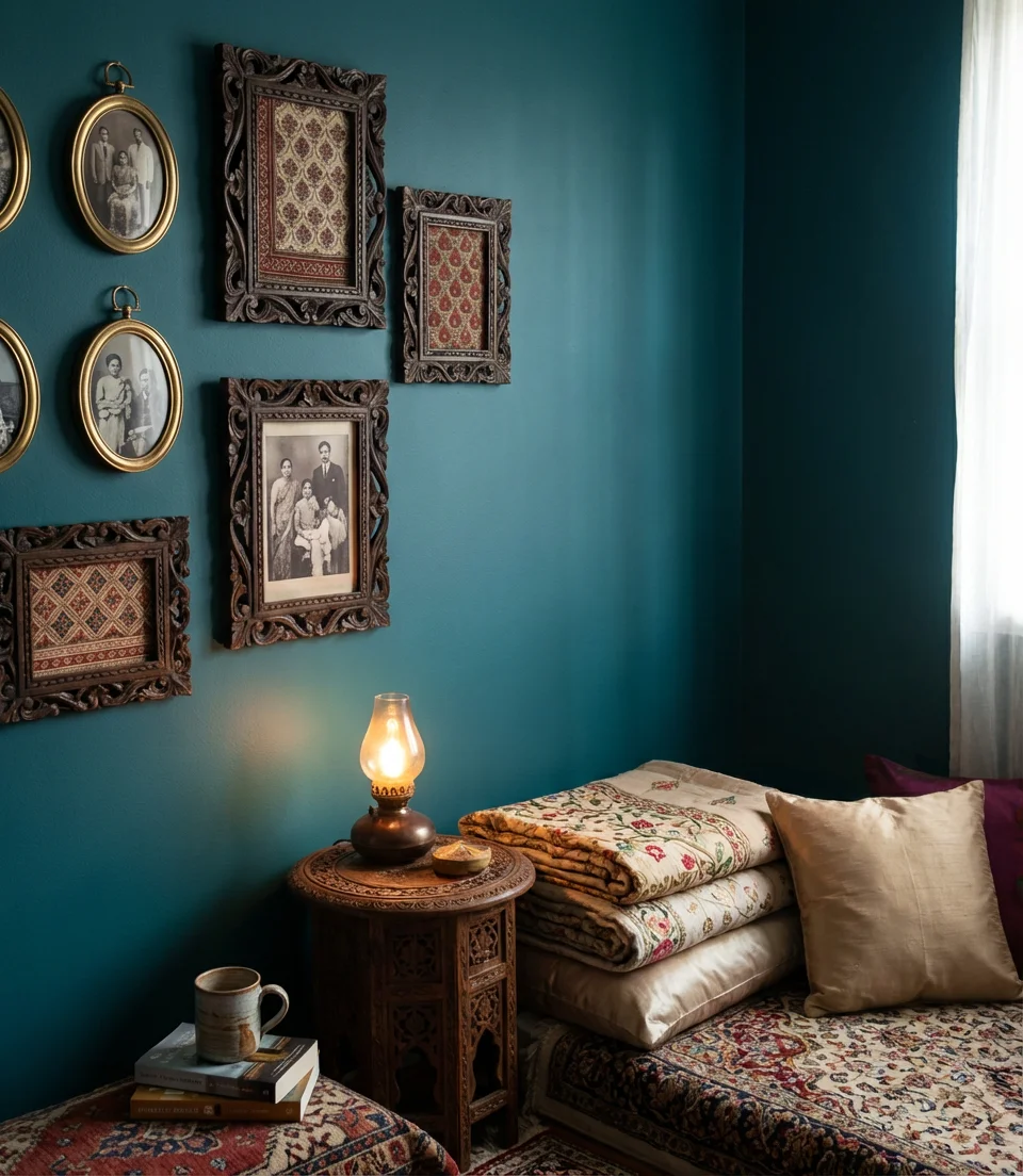 Indian Inspired Bedroom Decor Wall 2