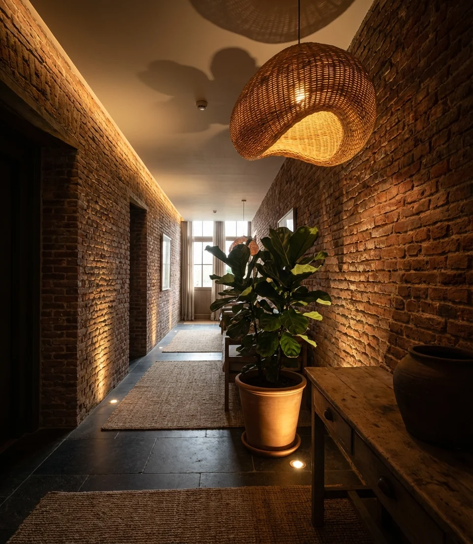 Inspiration from Boutique Hotel Entry Lighting 1