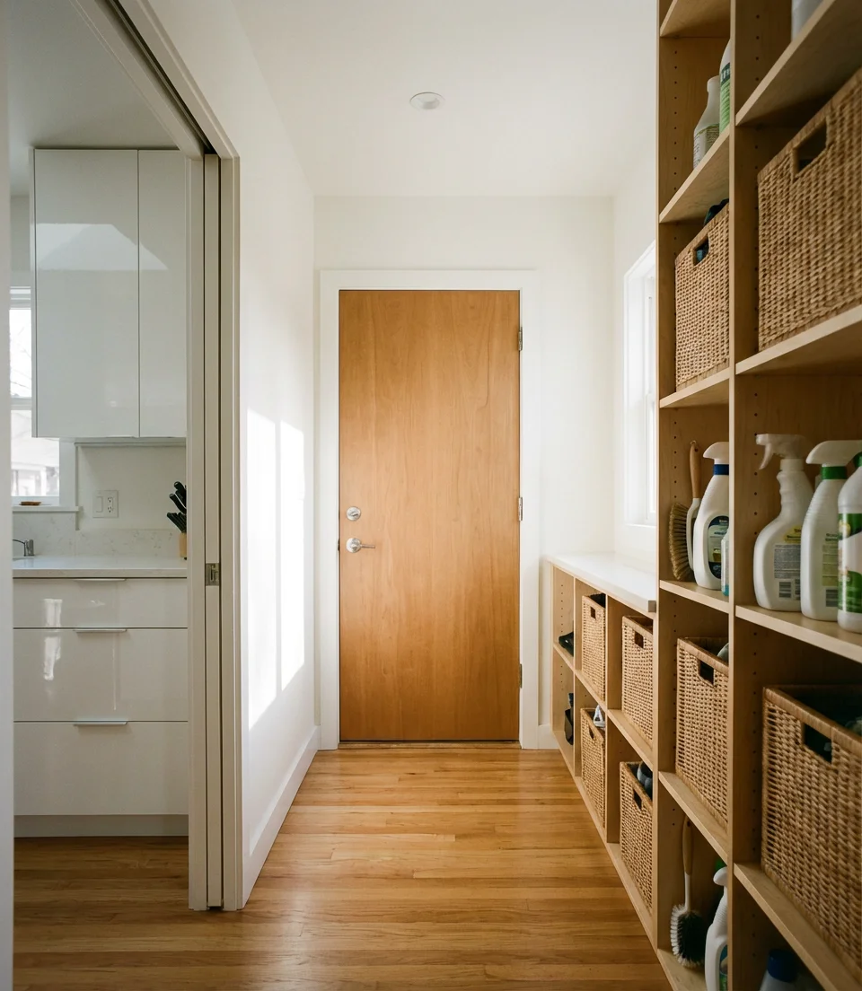 Kitchen to Garage Pass-Through Design Ideas 1