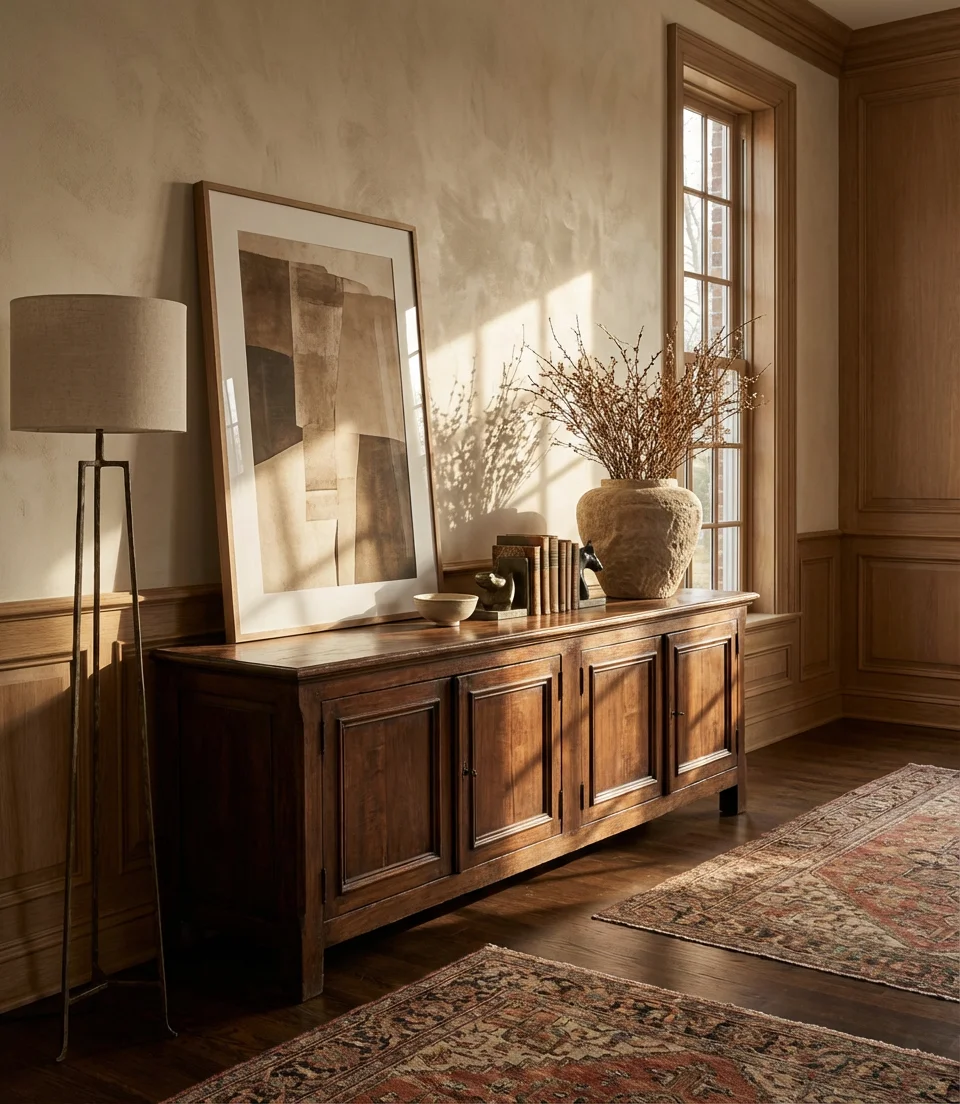 Large Console for a Grand Living Room Statement 1