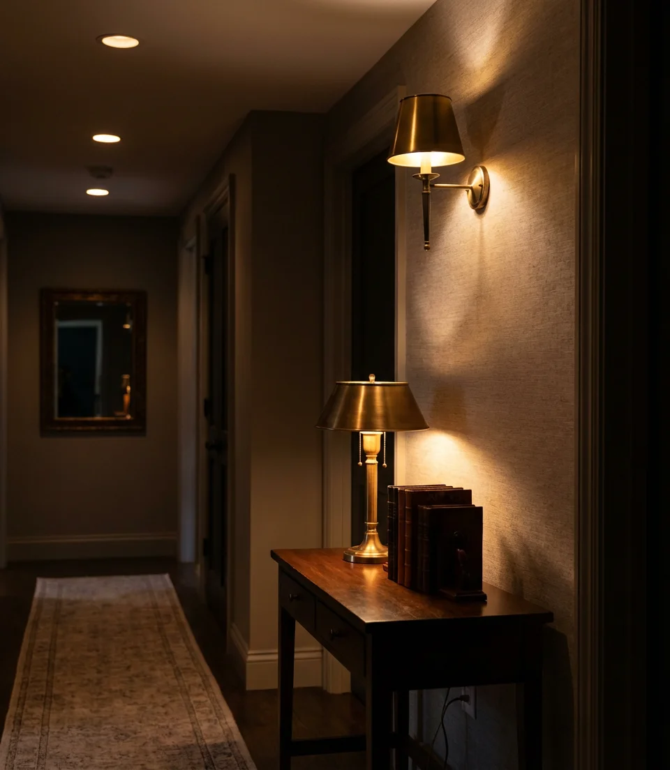 Layered Lighting Design for the Complete Hallway 2