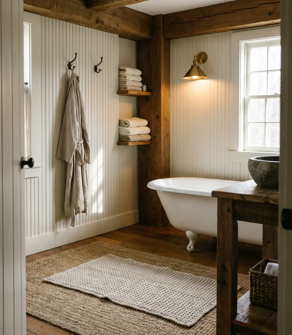 Layered Textiles for a Cozy Farmhouse Feel 1