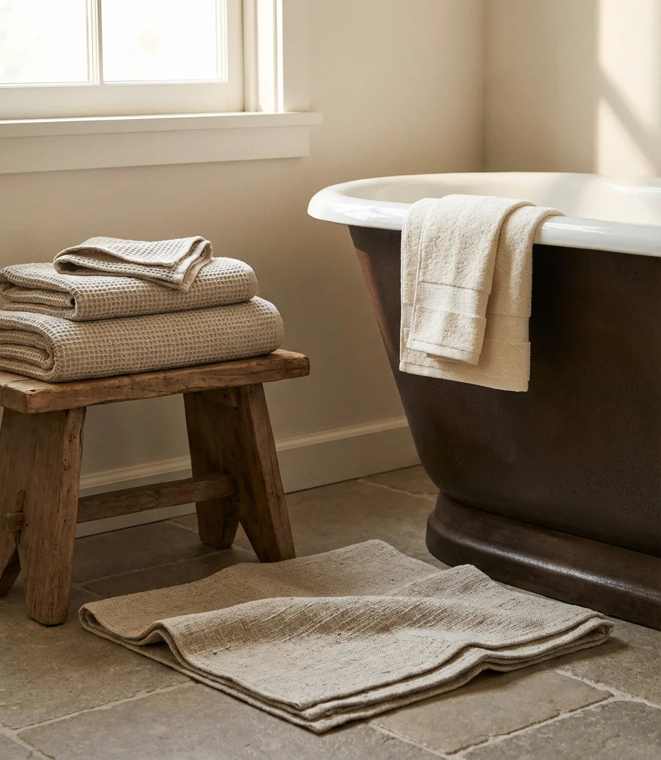 Layered Textiles for a Cozy Farmhouse Feel 2