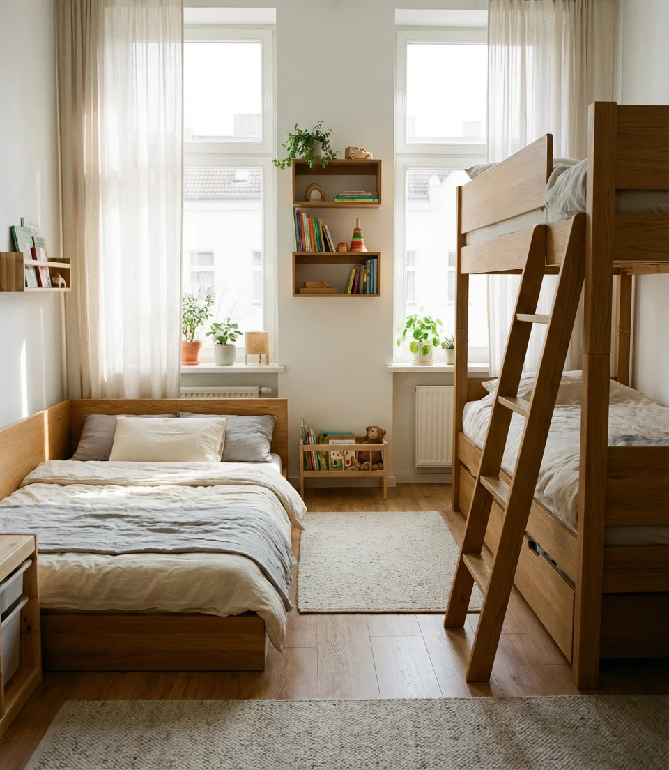 Mixing Different Bed Heights in One Room 1