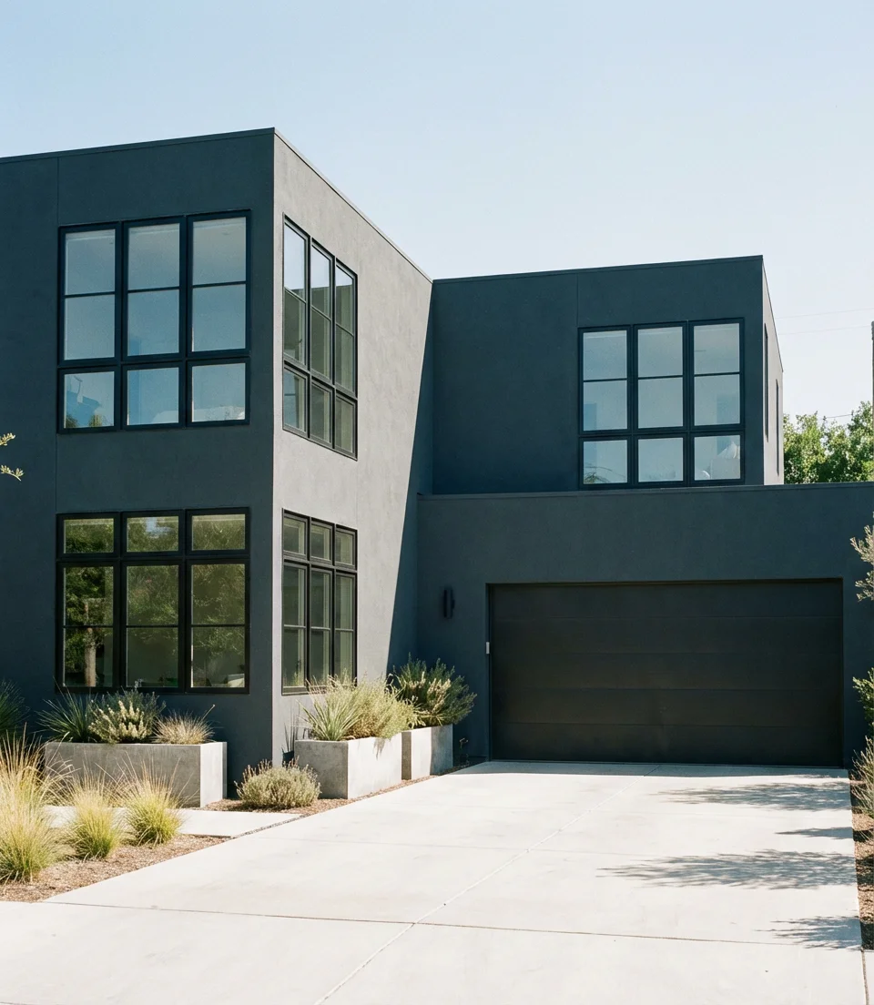 Modern Dark Paint on a Bloxburg-Style Build 1