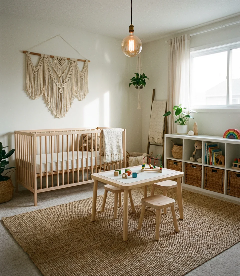 Modern IKEA Room on a Budget 1