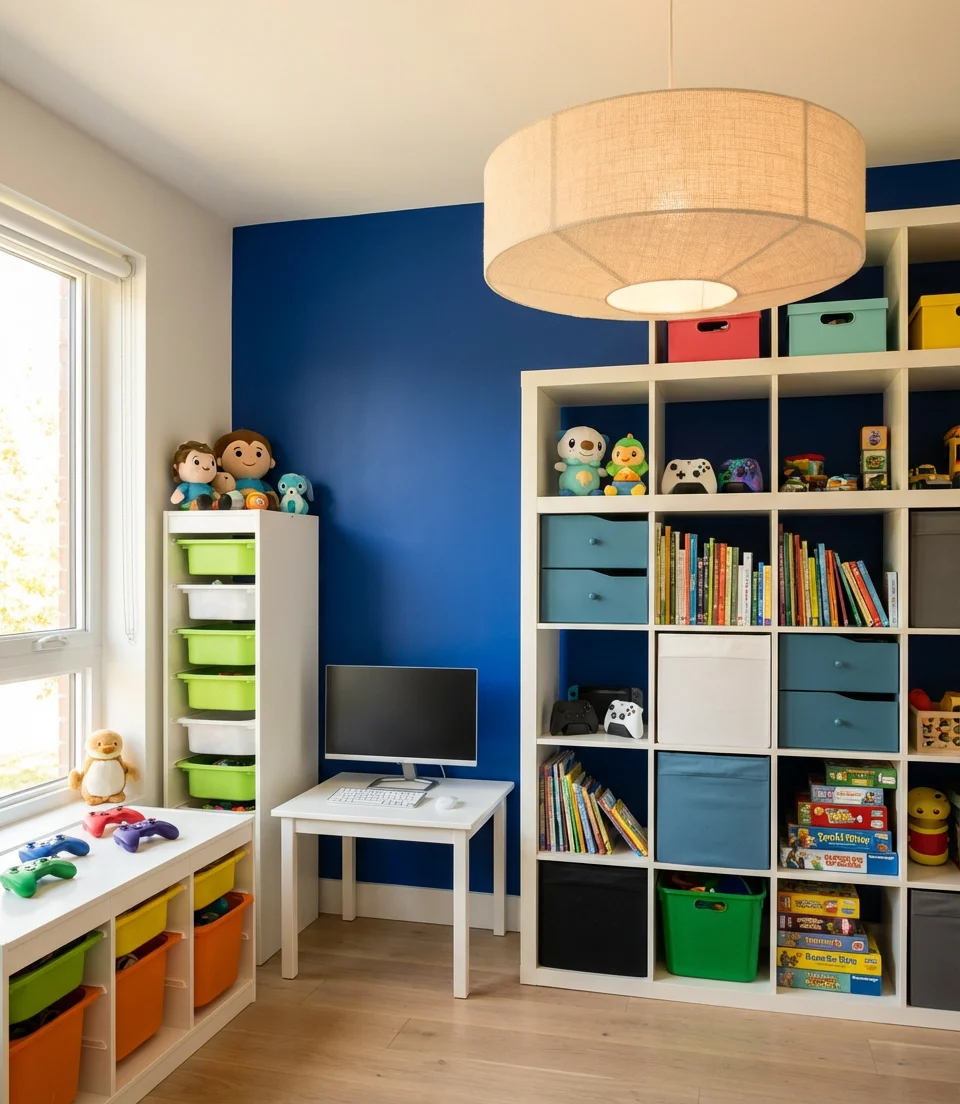 Modern Kids Gaming Room 1