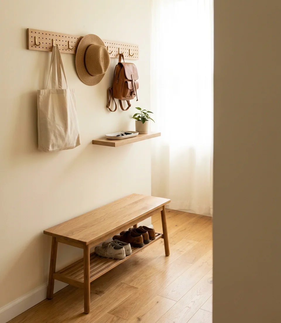 Multifunctional Entryway Storage for Small Apartments 1