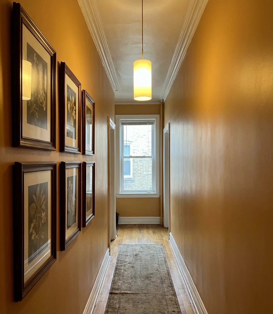 Narrow Hallway Vertical Stack 1