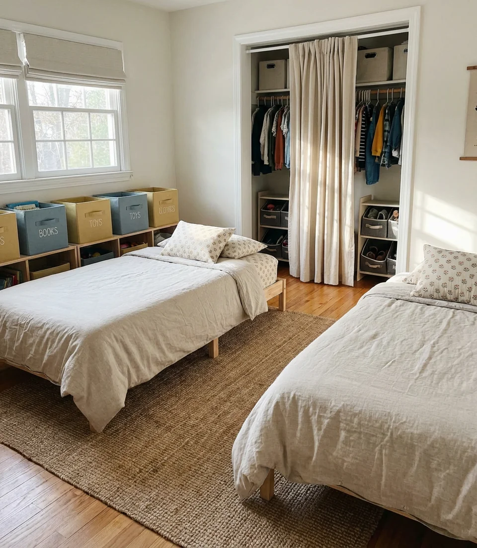 Organization Systems That Keep Shared Rooms Tidy 1