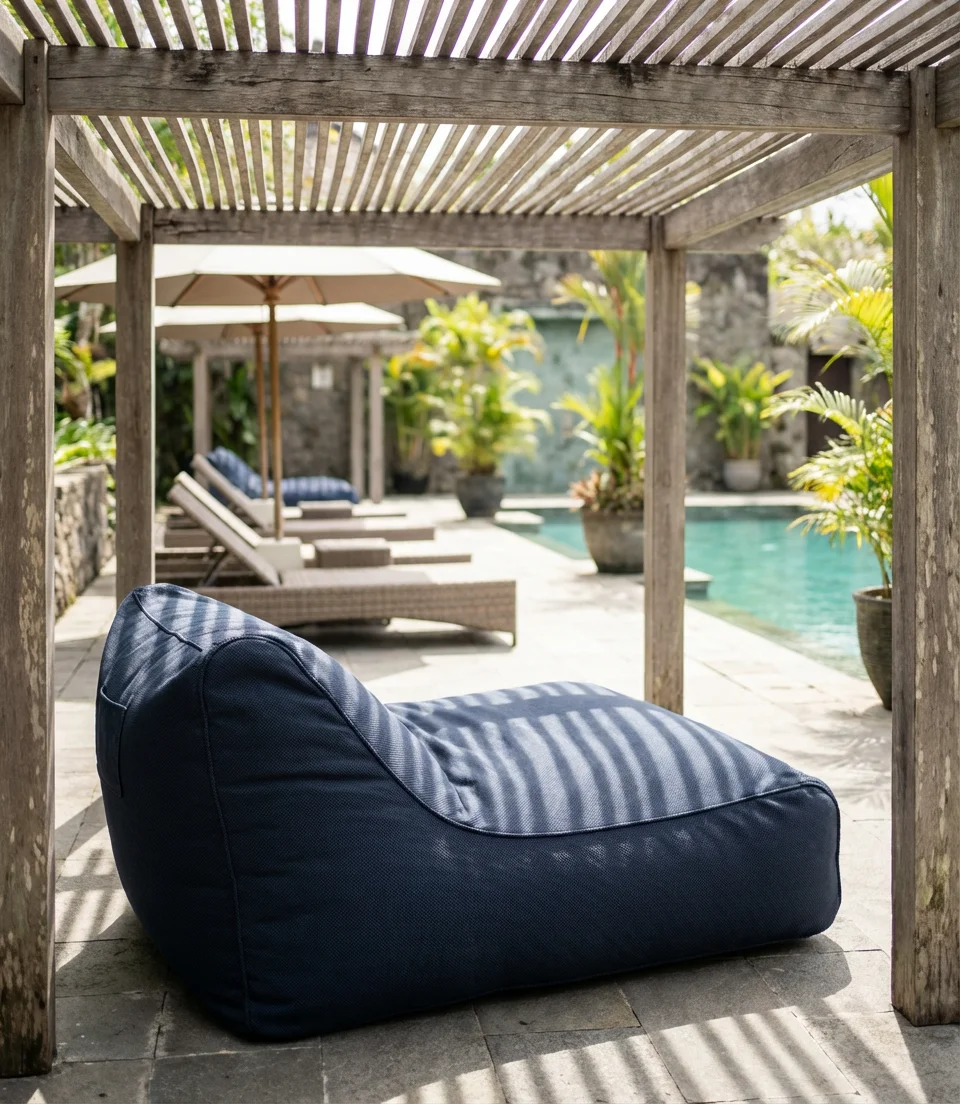 Outdoor Bean Bag Chair for Patios and Backyard Spaces 2