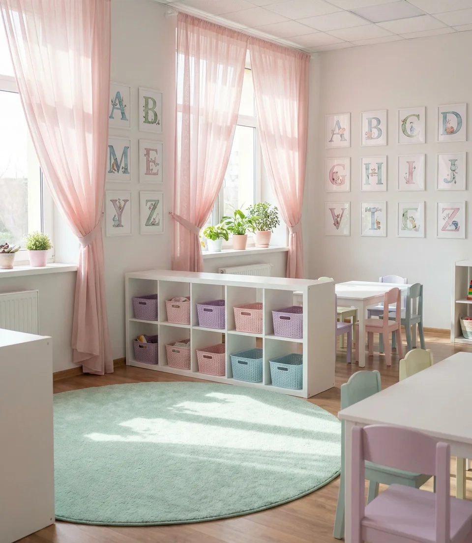 Pastel Classroom Decor for a Dreamy Spring Feel 1