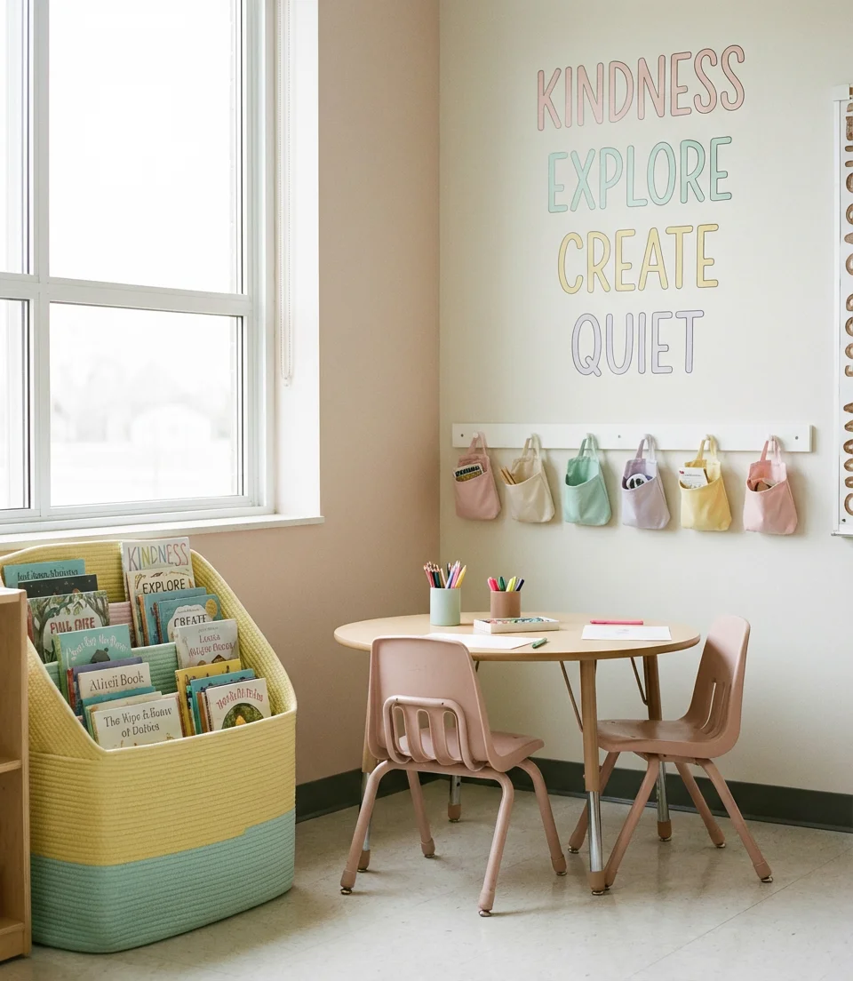 Pastel Classroom Decor for a Dreamy Spring Feel 2