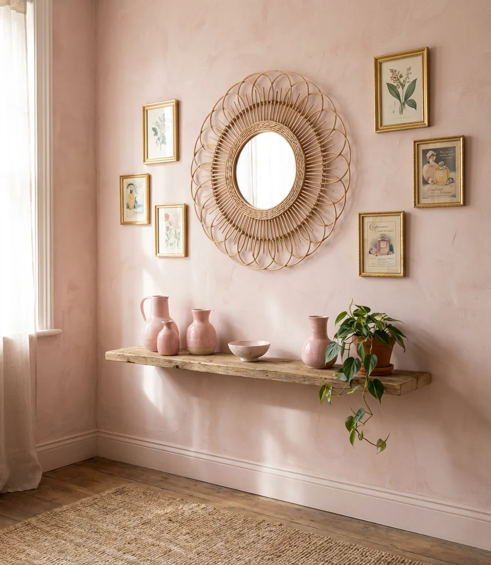 Pink Girly Wall Decor Ideas 1