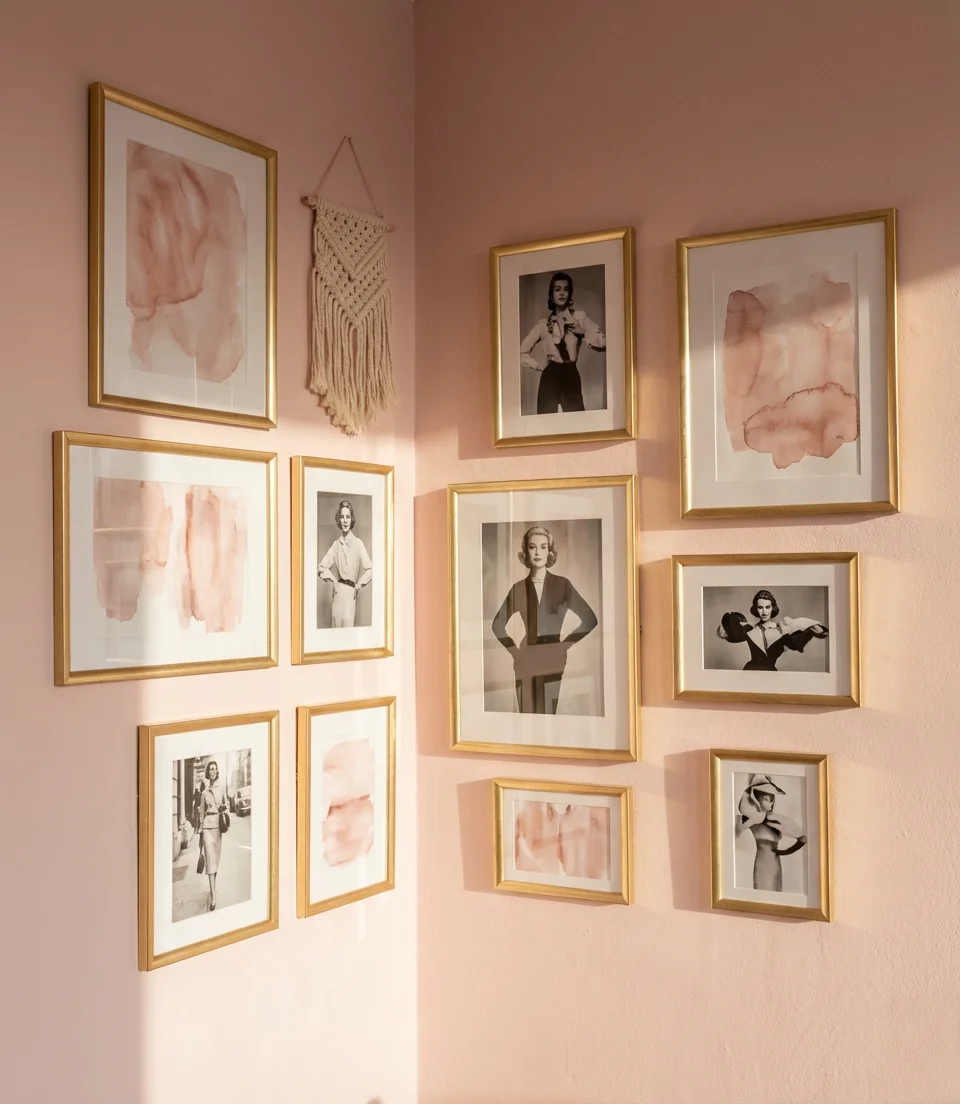 Pink Girly Wall Decor Ideas 2