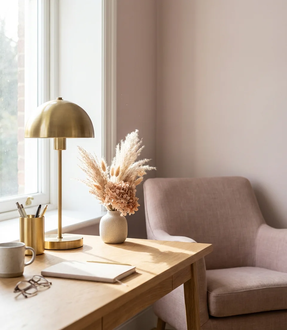 Pink Office Aesthetics Done Right 1