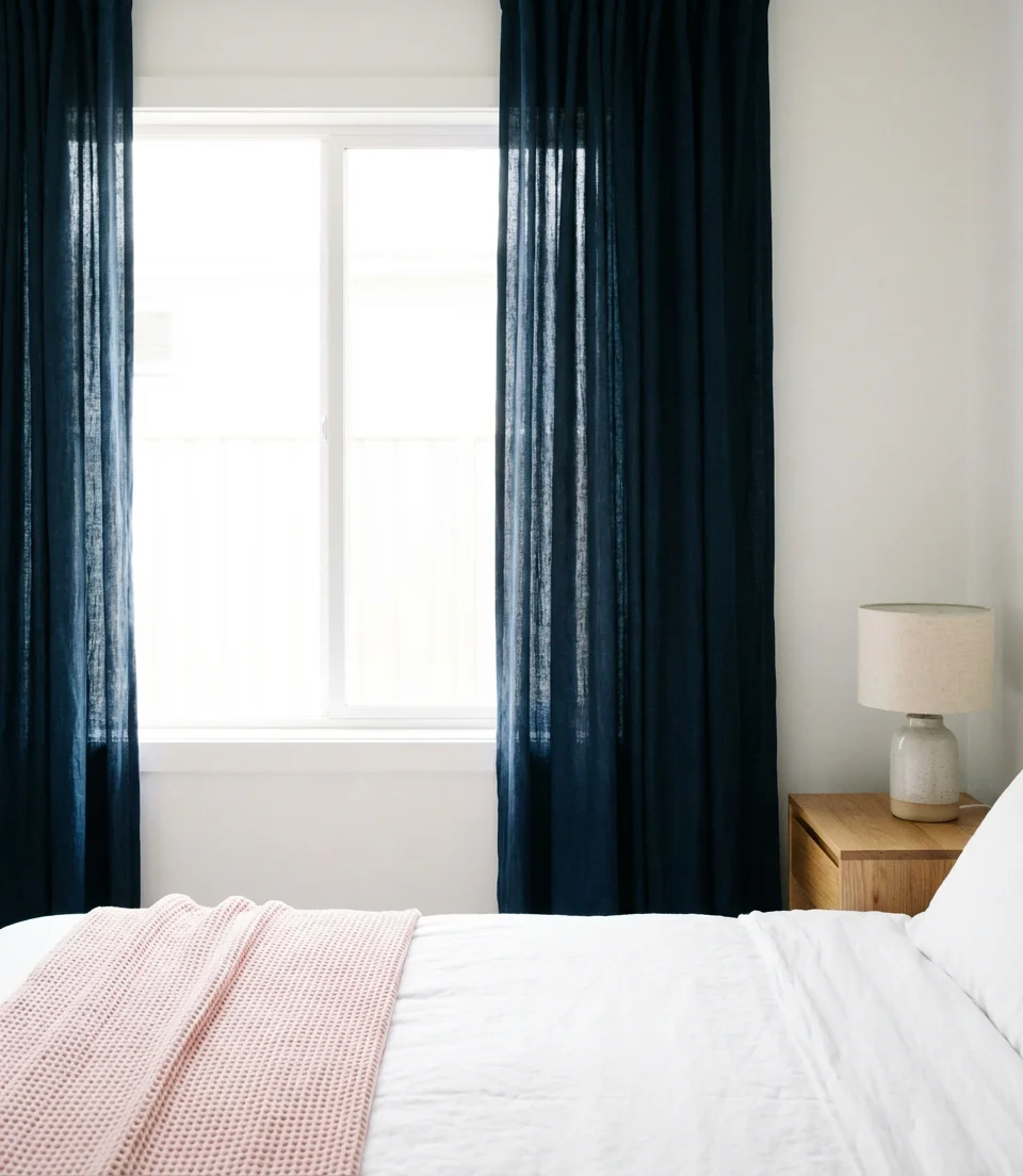 Pink and Navy Blue Sophisticated Contrast 2