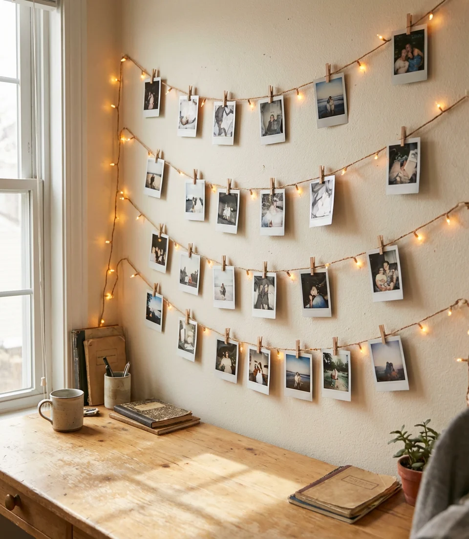 Polaroid String Lights Display 1