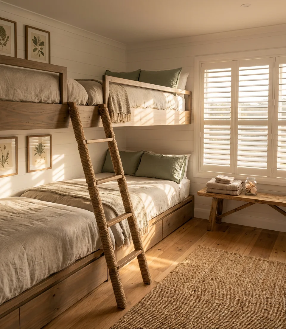 Queen Bunk Beds for Guest Rooms 2