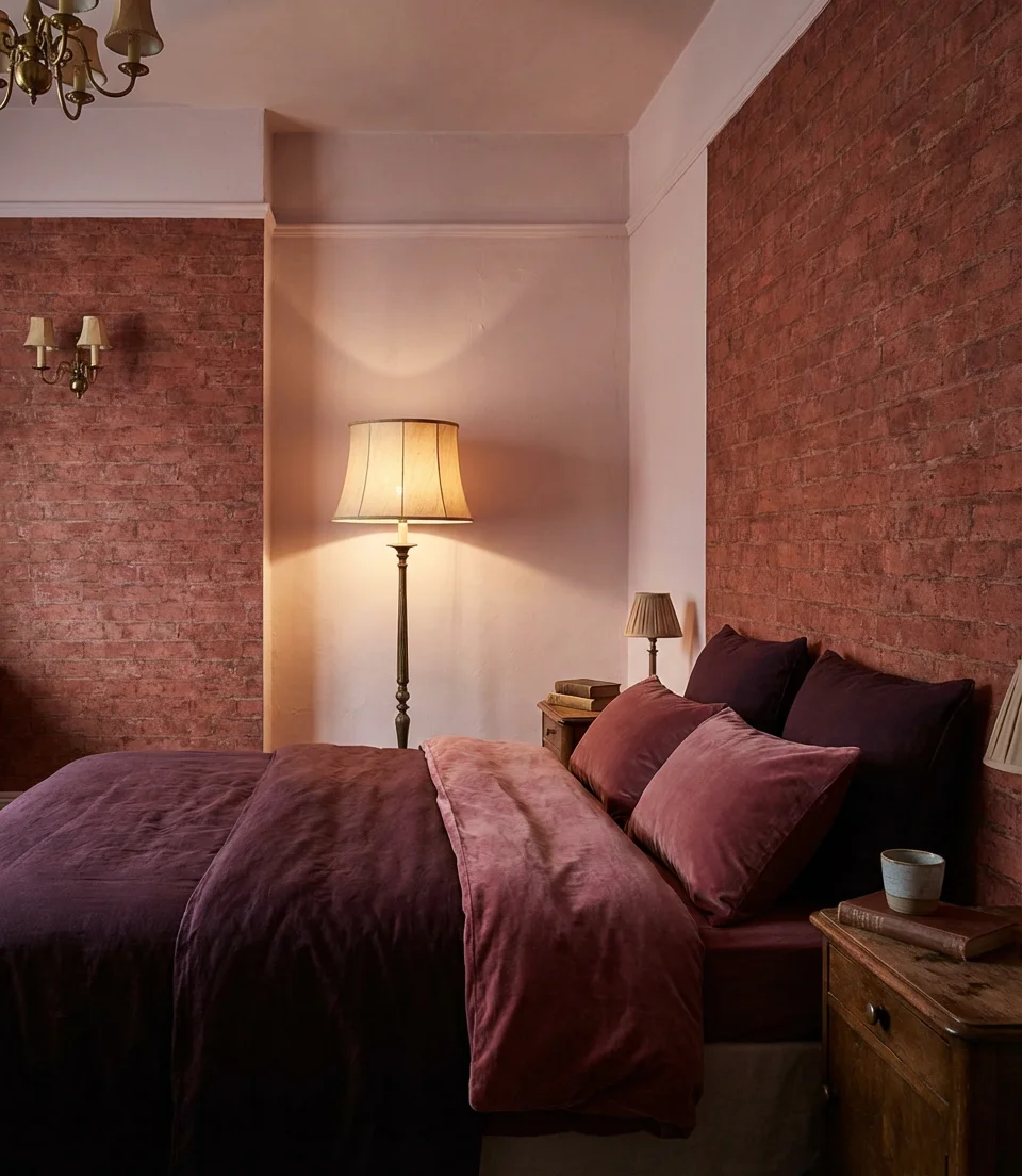 Red and Pink Bold Bedroom Inspo 1