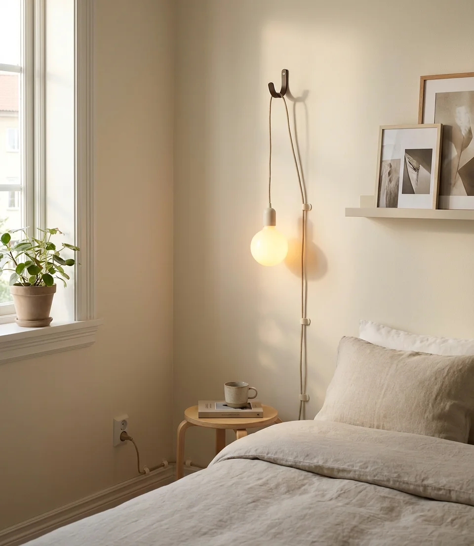 Renter-Friendly Bedroom Lighting Without Ceiling Fixtures 2