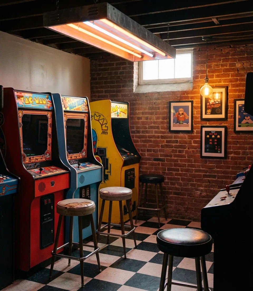 Retro Arcade Corner for Grown Ups 1