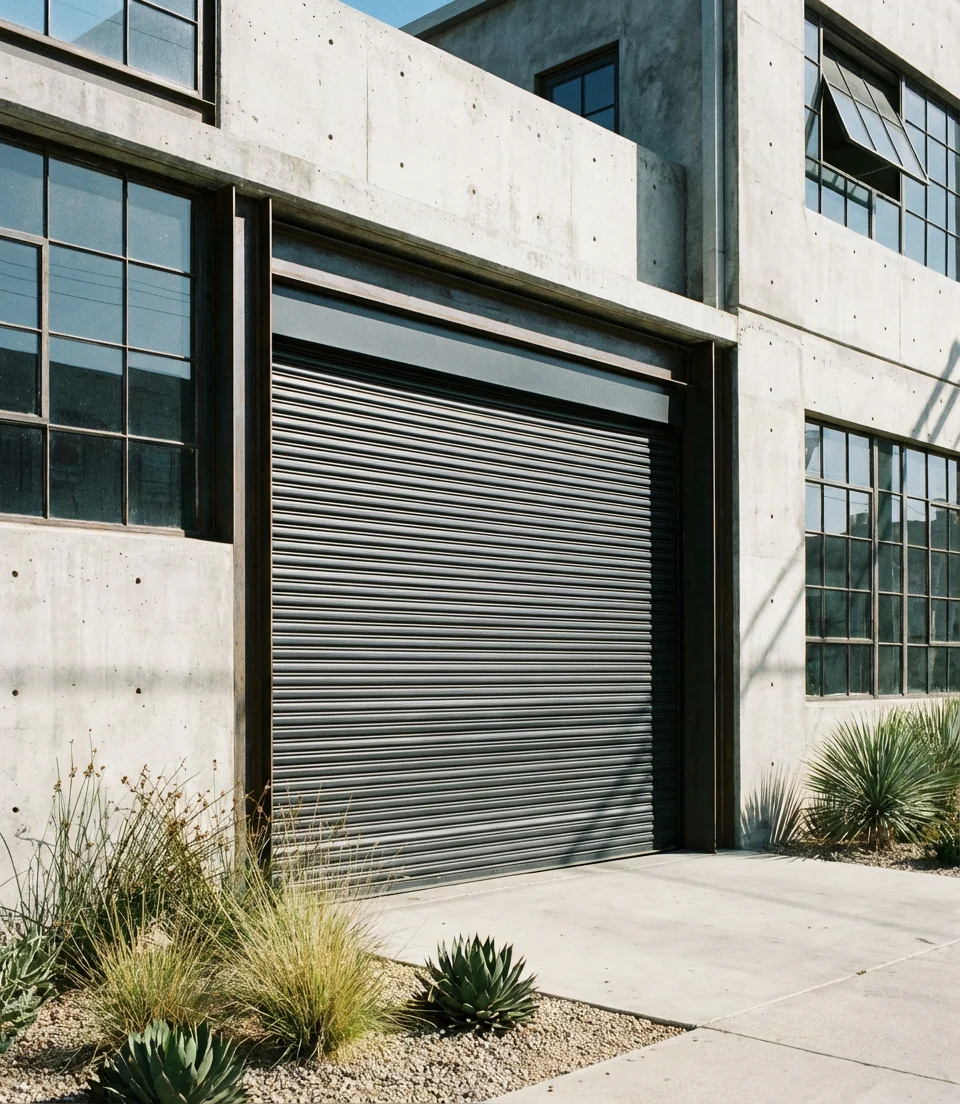 Roll Up Garage Doors for a Clean Industrial Edge 1
