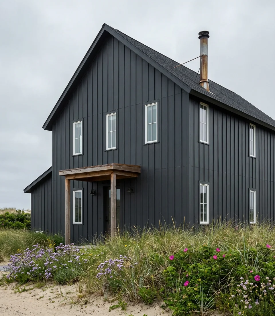 Scandinavian-Inspired Coastal Exterior Ideas 1