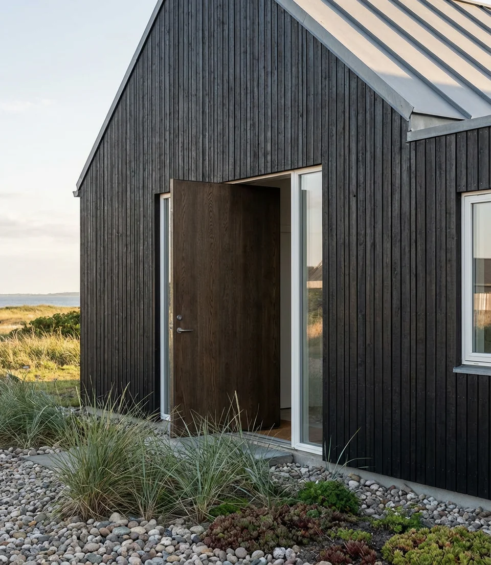 Scandinavian-Inspired Coastal Exterior Ideas 2