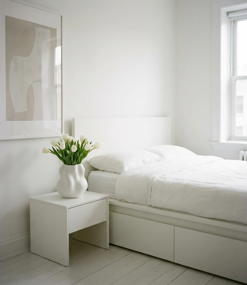 Simple Minimalist Girly Apartment 1