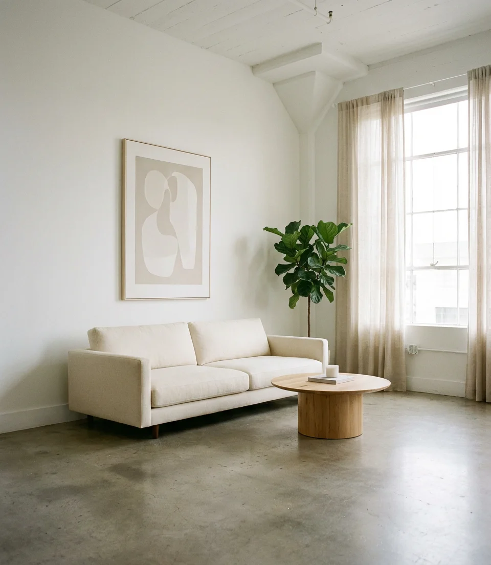 Simple Minimalist Girly Apartment 2