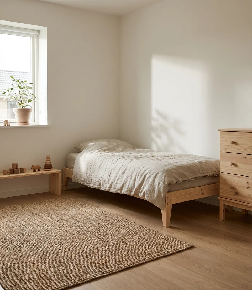 Simple Neutral Room That Grows with Your Child 1