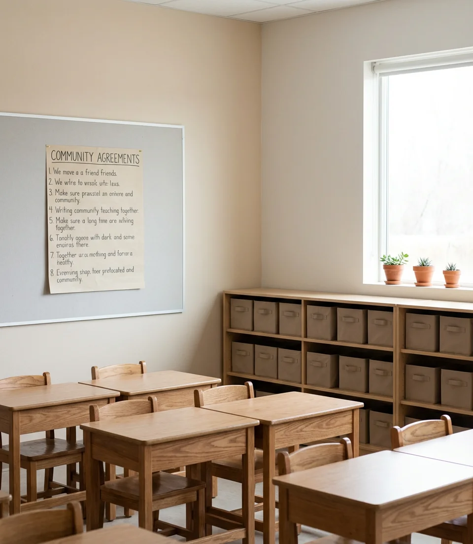 Simple and Minimal Classroom Setup for Focused Learning 1